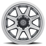 ICON Rebound Pro 17x8.5 6x5.5 0mm Offset 4.75in BS 106.1mm Bore Titanium Wheel