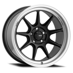 Konig Countergram 18x9.5A 5x114.3 ET35 Matte Black / Matte Machined Lip