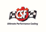 CSF Dual Fluid Bar & Plate HD Oil Cooler w/9in SPAL Fan (1/3 & 2/3 Partition) - 13.8in L x 10in H