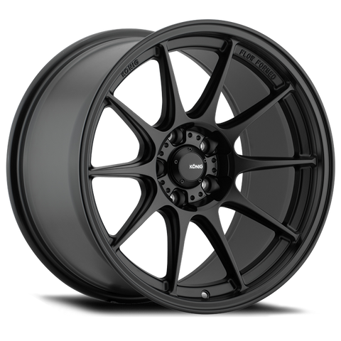 Konig Dekagram 17x9 5x114.3 ET40 Semi-Matte Black