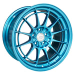 Enkei NT03+M 18x9.5 5x114.3 40mm Offset 72.6mm Bore Emerald Blue Wheel