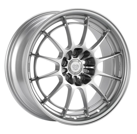 Enkei NT03+M 18x7.5 5x114.3 42mm Offset 72.6mm Bore Hyper Silver Wheel